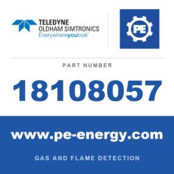 Oldham Simtronics 18108057 - Oldham Simtronics 18108057 NO2, Nitrogen Dioxide 25 ppm N2 60L (60DA)
