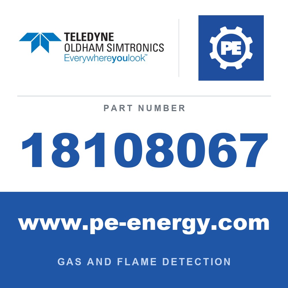 Oldham Simtronics 18108067 - Oldham Simtronics 18108067 NO2, Nitrogen Dioxide 5 ppm N2 60L (60DA)