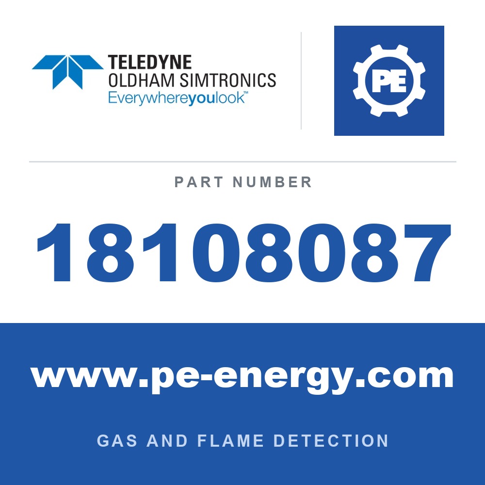 Oldham Simtronics 18108087 - Oldham Simtronics 18108087 H2S, Hydrogen Sulfide 25 ppm AIR 112L (112DA)