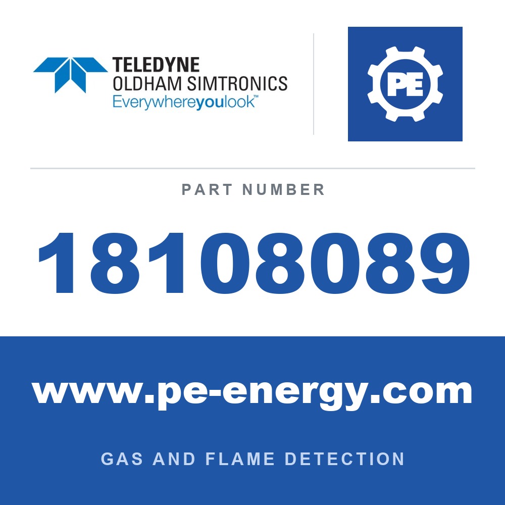 Oldham Simtronics 18108089 - Oldham Simtronics 18108089 SO2, Sulfur Dioxide 80 ppm N2 112L (112DA)