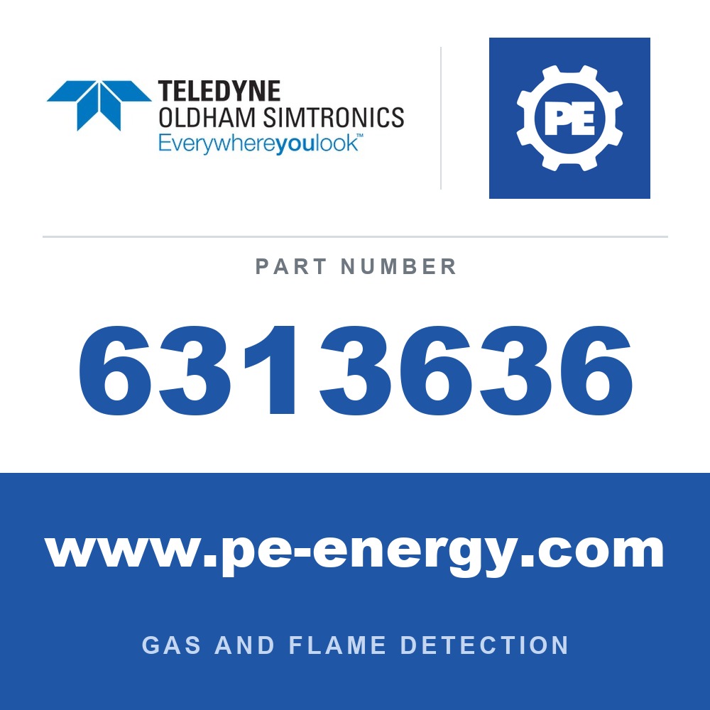 Oldham Simtronics 6313636 - Oldham Simtronics 6313636 NO, Nitric oxide 0-100 ppm sensor for CTX 300