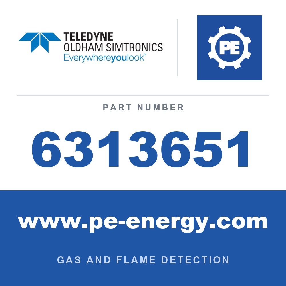 Oldham Simtronics 6313651 - Oldham Simtronics 6313651 H2, Hydrogen 0-2 % Vol. sensor for CTX 300
