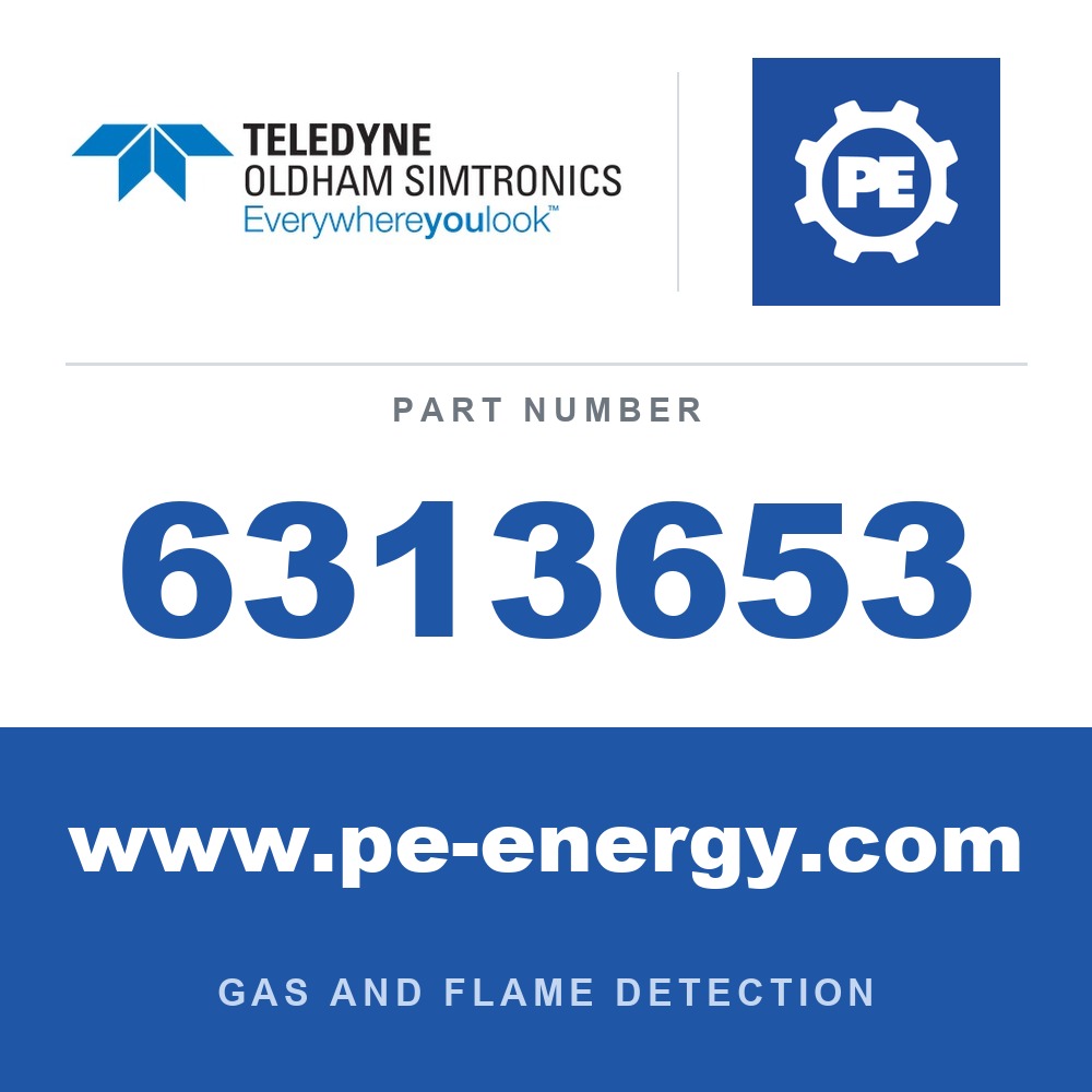 Oldham Simtronics 6313653 - Oldham Simtronics 6313653 HCl, Hydrogen chloride 0-100 ppm sensor for CTX 300