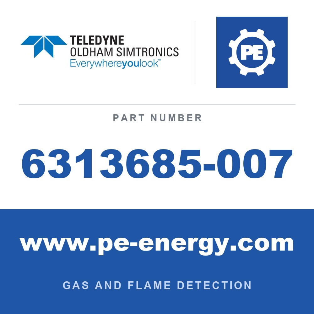 Oldham Simtronics 6313685-007 - Oldham Simtronics 6313685-007 C4H8O2, Ethyl acetate 100% LEL, for ATEX Ex d OLCT 20/40/50/60/80