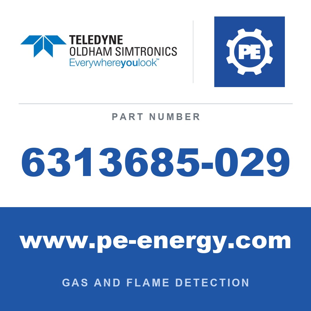 Oldham Simtronics 6313685-029 - Oldham Simtronics 6313685-029 (C2H5)2O, Ether (Diethyl ether) 100% LEL, for ATEX Ex d OLCT 20/40/50/60/80