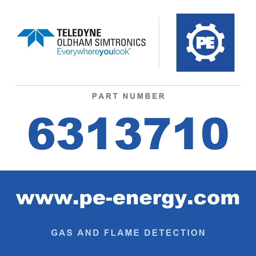 Oldham Simtronics 6313710 - Oldham Simtronics 6313710 O2, Oxygene 0-30% Vol. with standard 2 year sensor lifetime, XP sensor for OLCT 20/40/50/60/80