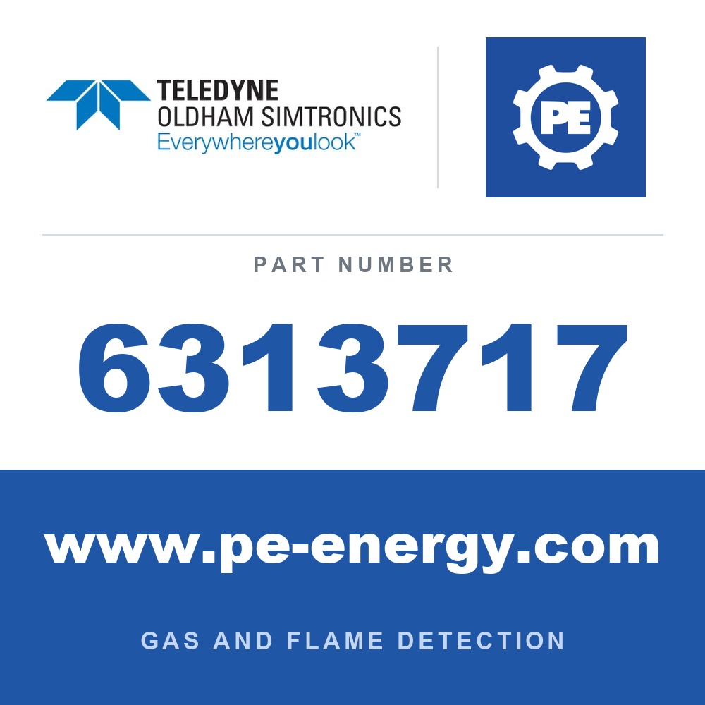 Oldham Simtronics 6313717 - Oldham Simtronics 6313717 H2S, Hydrogen sulfide 0-100 ppm IS sensor for OLCT 20/40/50/60/80