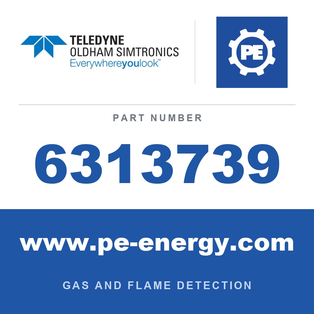 Oldham Simtronics 6313739 - Oldham Simtronics 6313739 HF, Hydrogen fluoride 0-10 ppm IS sensor for OLCT 20/40/50/60/80
