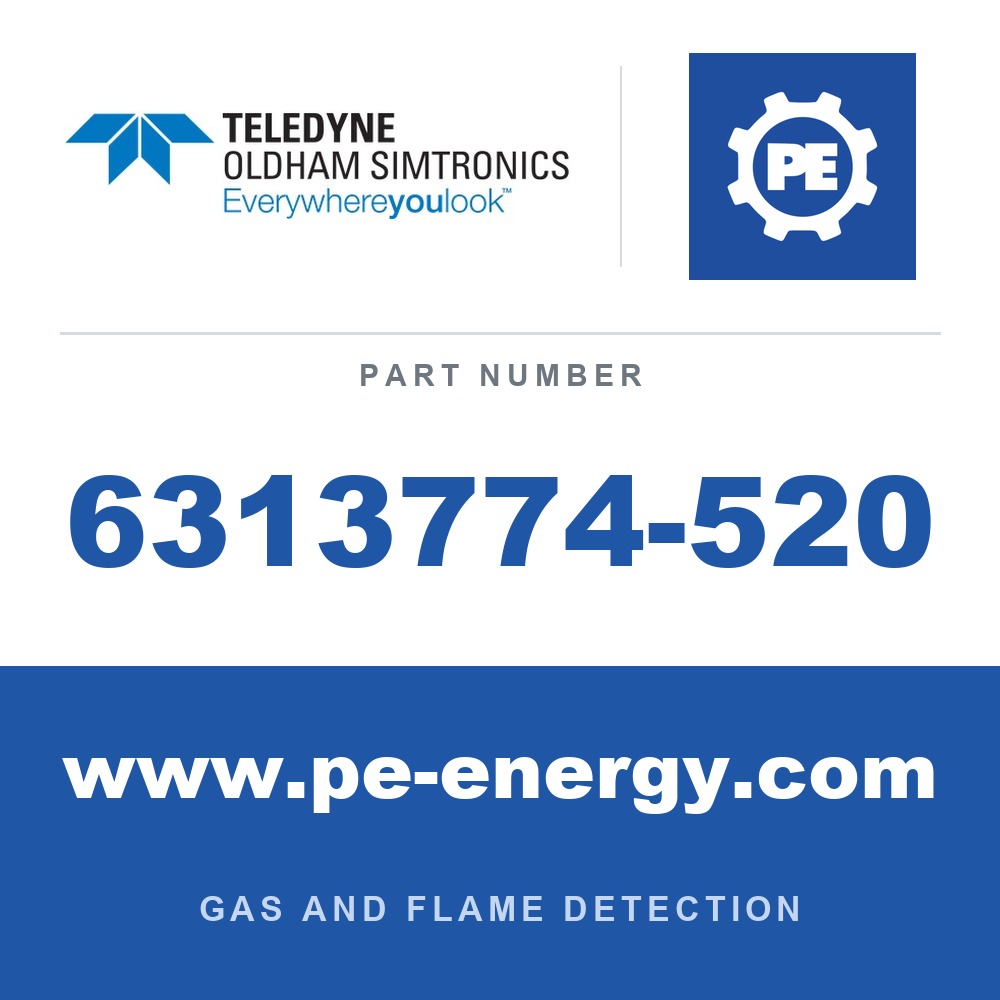 Oldham Simtronics 6313774-520 - Oldham Simtronics 6313774-520 R434A, 0-4000 ppm, XP sensor for OLCT 20/40/50/60/80