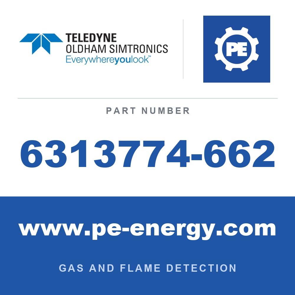 Oldham Simtronics 6313774-662 - Oldham Simtronics 6313774-662 R1234YF, 0-1000 ppm, XP sensor for OLCT 20/40/50/60/80