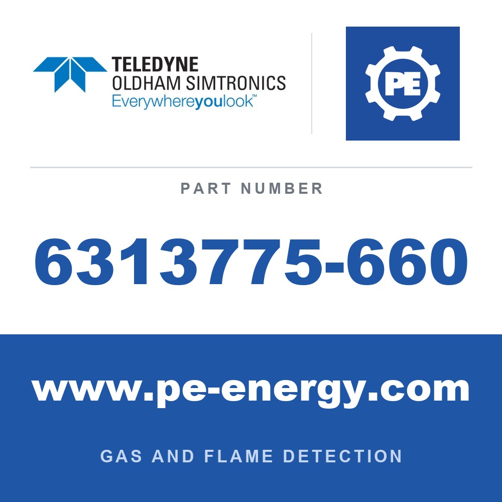 Oldham Simtronics 6313775-660 - Oldham Simtronics 6313775-660 C8H10, Xylene 0-500 ppm, XP sensor for OLCT 20/40/50/60/80