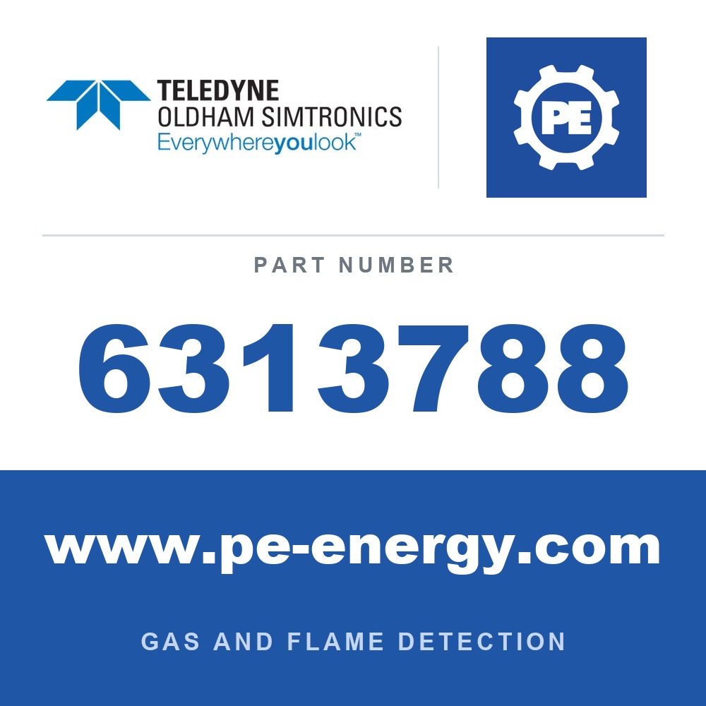 Oldham Simtronics 6313788 - Oldham Simtronics 6313788 H2S, Hydrogen Sulfide 0-100 ppm, mini