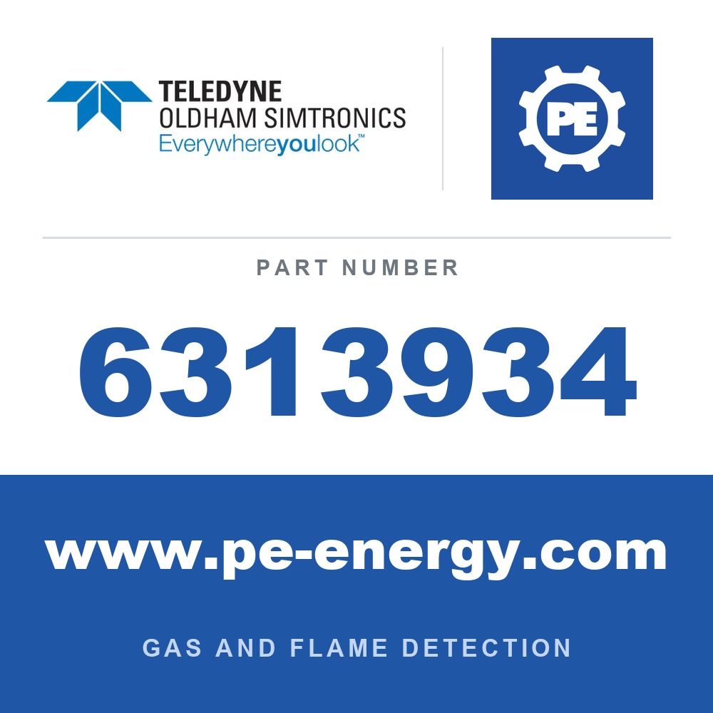 Oldham Simtronics 6313934 - Oldham Simtronics 6313934 H2S, Hydrogen sulfide SP 0-100 ppm sensor for CTX 300