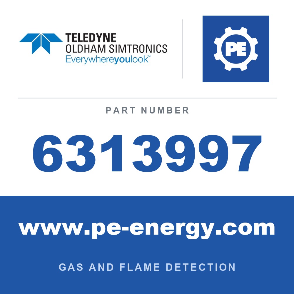 Oldham Simtronics 6313997 - Oldham Simtronics 6313997 CH4S, Methylmercaptan 0-30 ppm XP sensor for OLCT 20/40/50/60/80