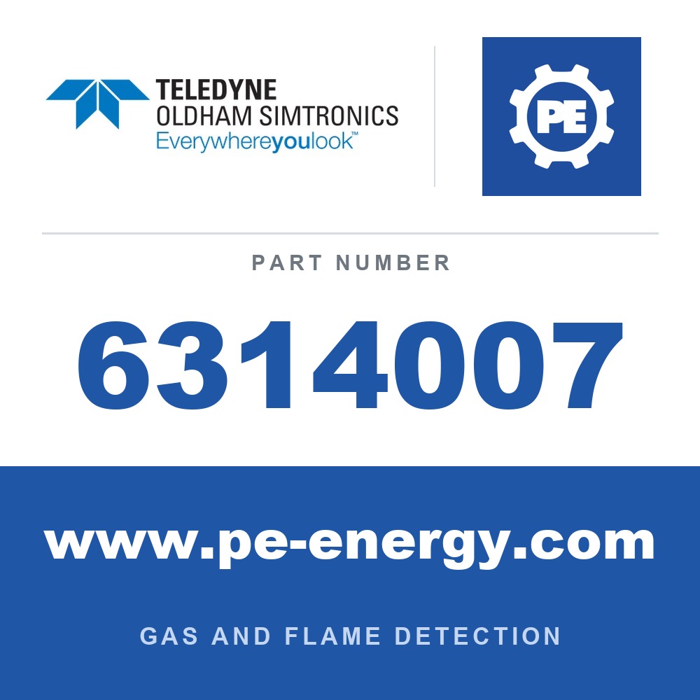 Oldham Simtronics 6314007 - Oldham Simtronics 6314007 CO, Carbon monoxide 0-1% Vol. IS sensor for OLCT 20/40/50/60/80