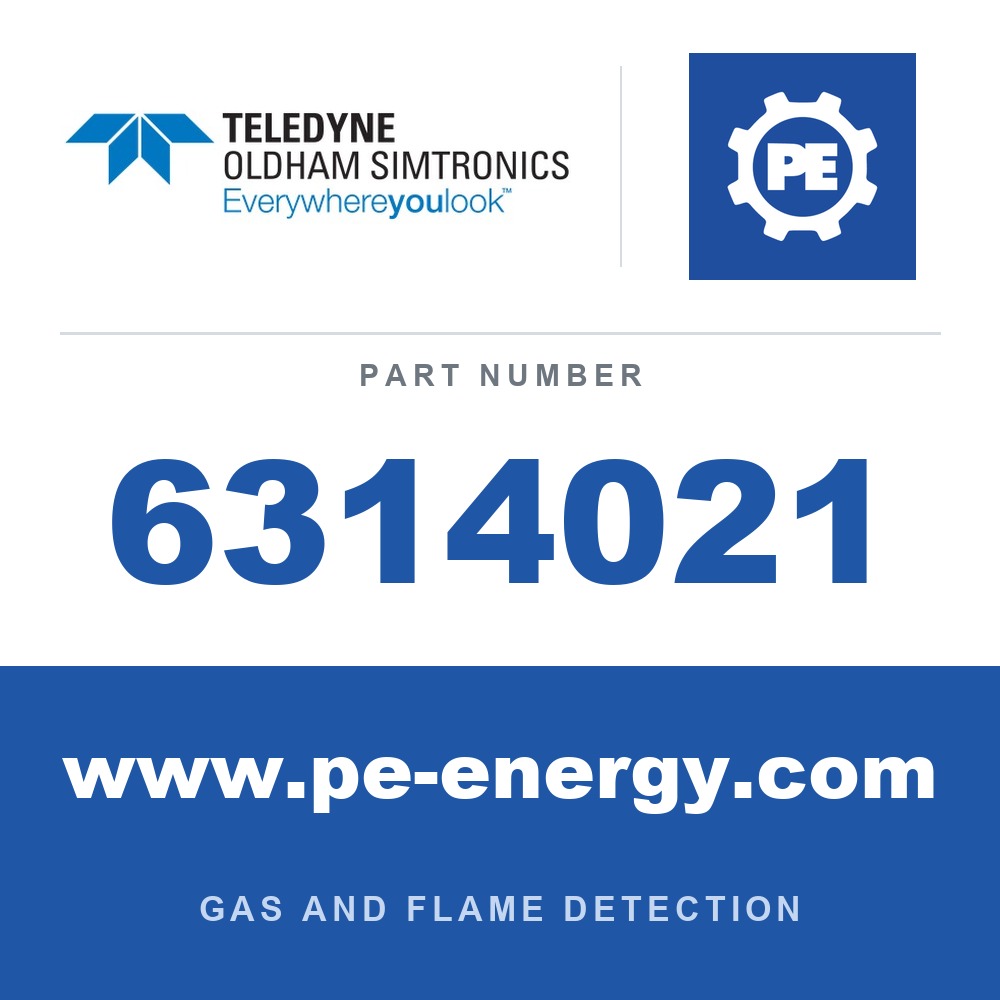 Oldham Simtronics 6314021 - Oldham Simtronics 6314021 NO2, Nitrogen dioxide 0-10 ppm or 0-30 ppm sensor for OLCT 100 IS