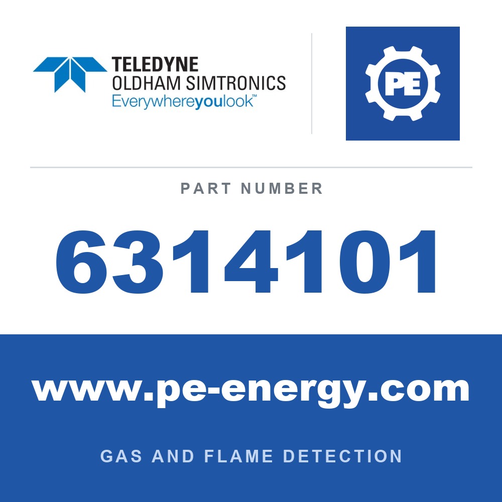 Oldham Simtronics 6314101 - Oldham Simtronics 6314101 CO2, Carbon dioxide 0-10% Vol. XP sensor for OLCT 60 XPIR and OLCT 80 XPIR