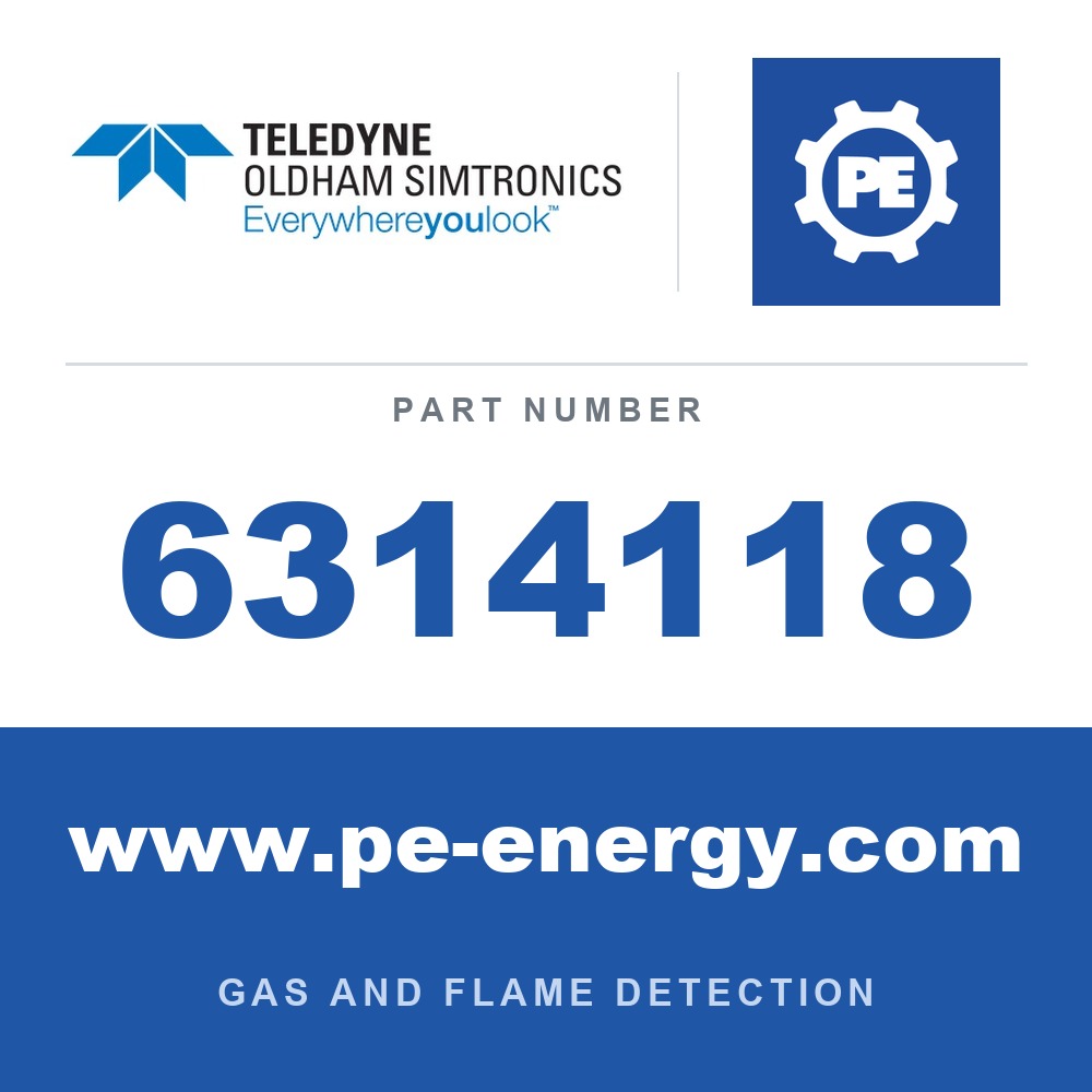 Oldham Simtronics 6314118 - Oldham Simtronics 6314118 NH3, Ammonia 0-100 ppm for OLCT 10N