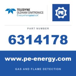 Oldham Simtronics 6314178 - Oldham Simtronics 6314178 CH4S, Methylmercaptan 0-100 ppm replacement sensor for OLCT 100 XP