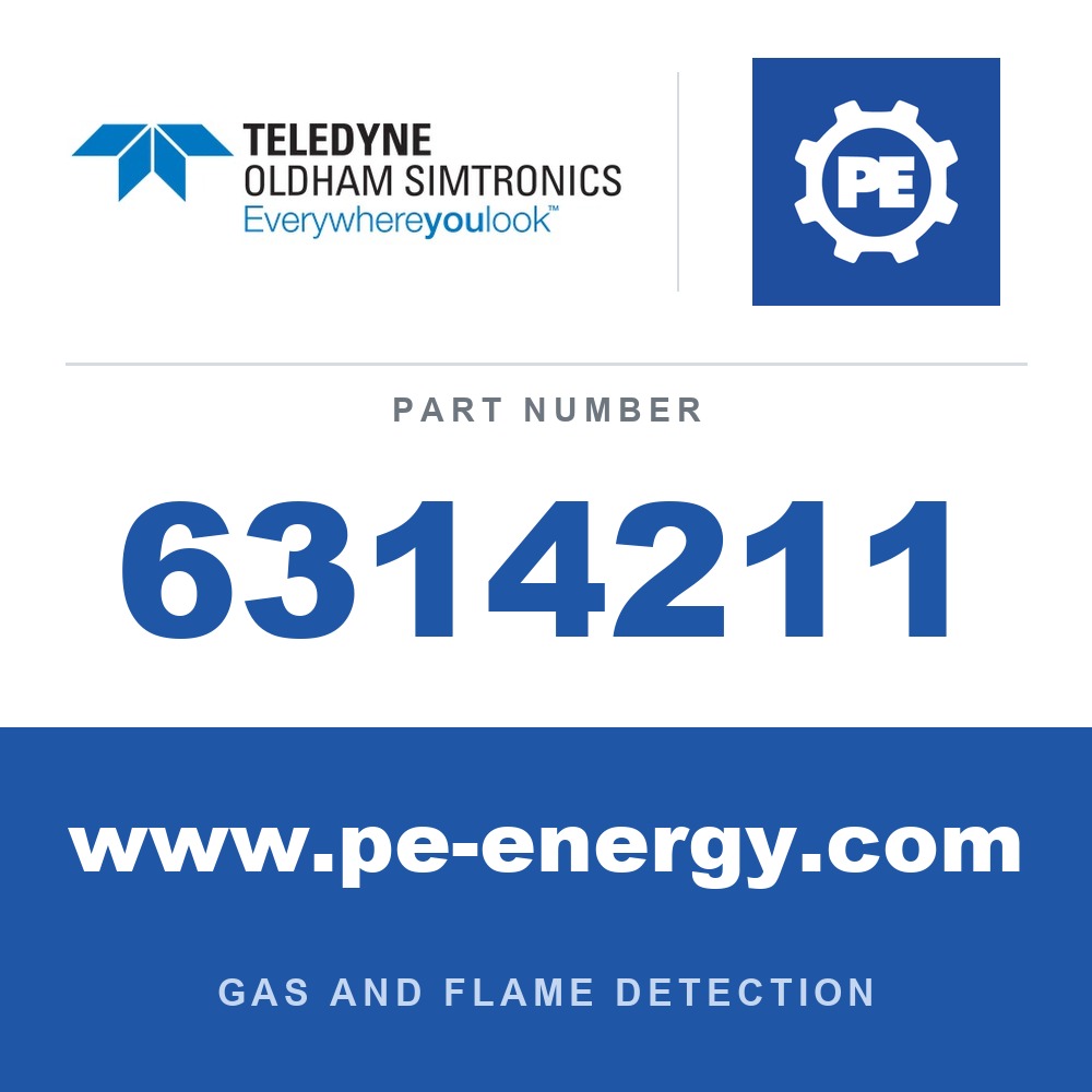 Oldham Simtronics 6314211 - Oldham Simtronics 6314211 NH3, Ammonia 0-1000 ppm replacement sensor for OLCT 100 XP and OLCT 100 IS