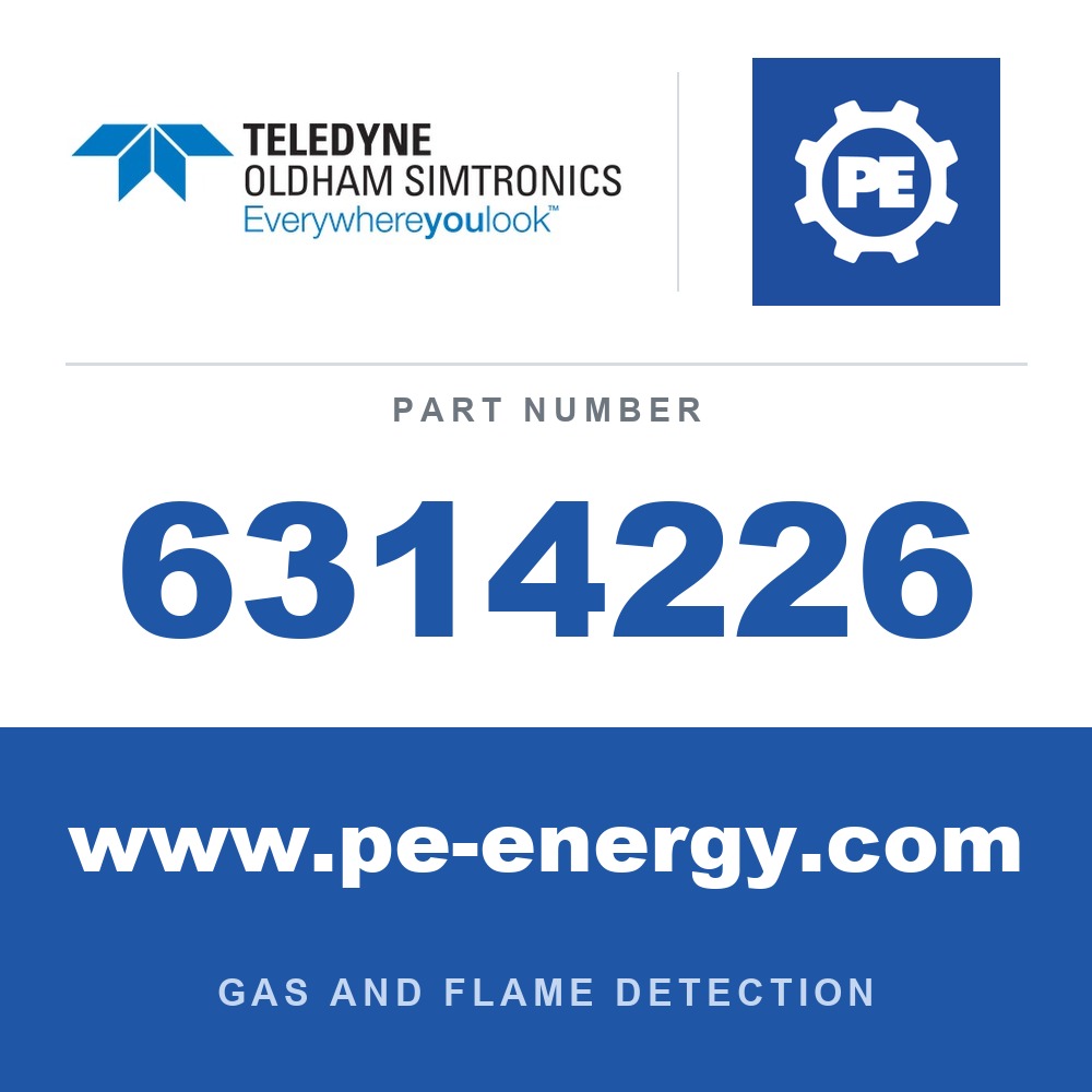 Oldham Simtronics 6314226 - Oldham Simtronics 6314226 R1234yf, 0-2000 ppmfor OLCT 60 XPIR and OLCT 80 XPIR