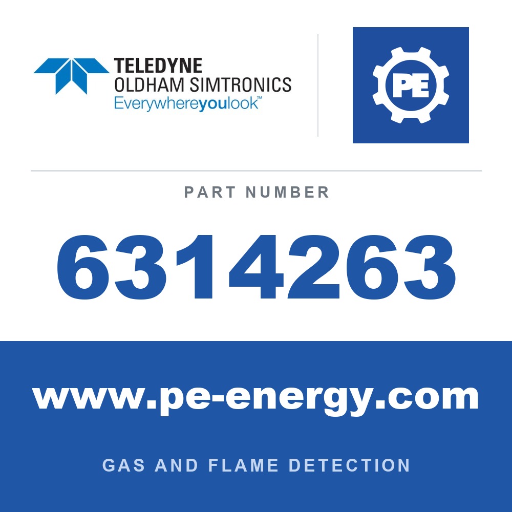 Oldham Simtronics 6314263 - Oldham Simtronics 6314263 R1234ze, 0-2000 ppm for OLCT 60 XPIR and OLCT 80 XPIR