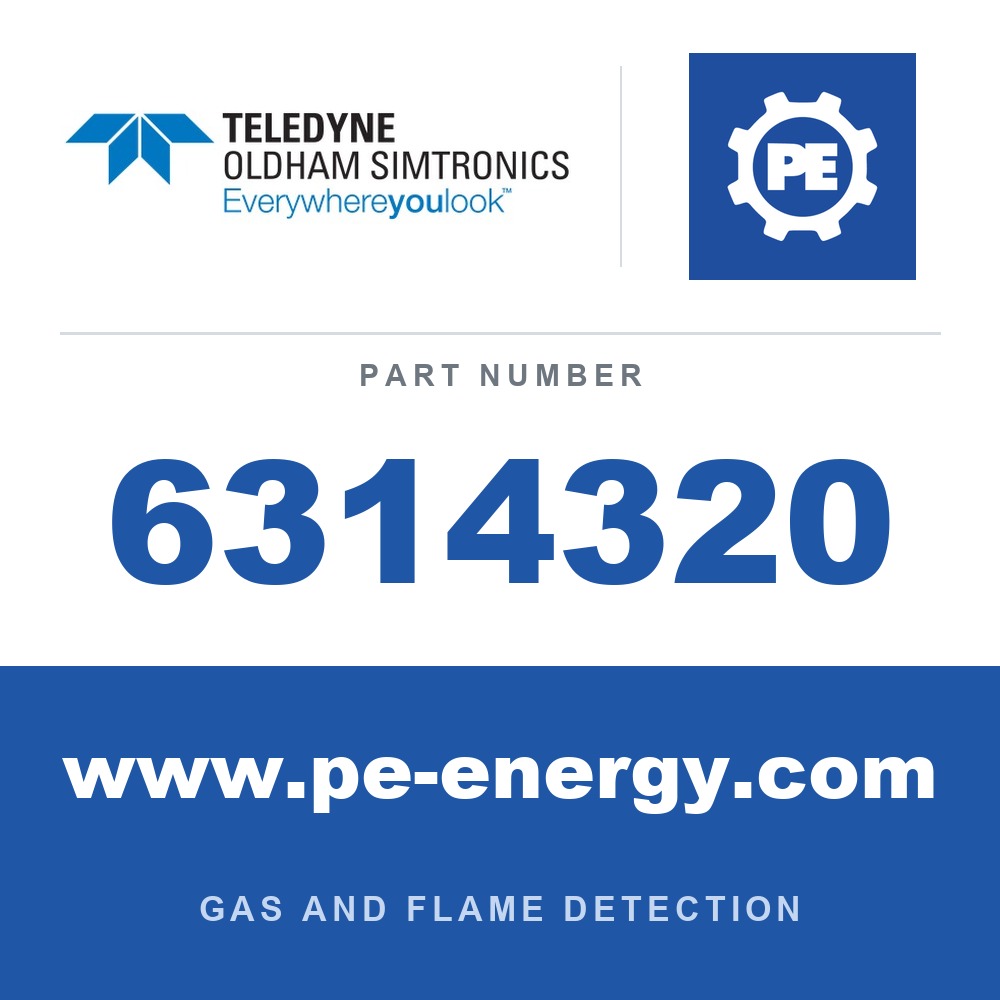 Oldham Simtronics 6314320 - Oldham Simtronics 6314320 H2S, Hydrogen sulfide 0-50 ppm IS sensor for OLCT 20/40/50/60/80