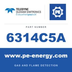 Oldham Simtronics 6314C5A - Oldham Simtronics 6314C5A O2, Oxygen 0-30% for OLCT 100 XP only (life time for the sensor: 5years)