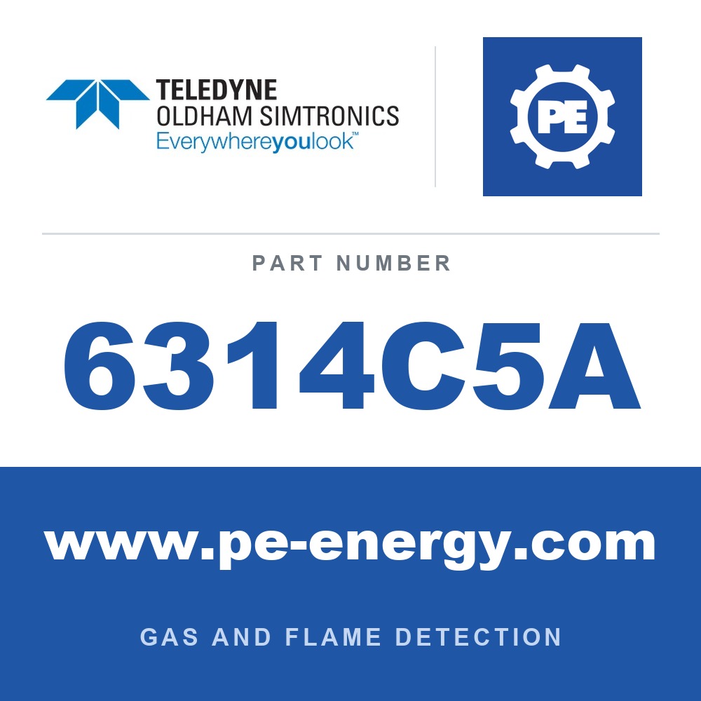 Oldham Simtronics 6314C5A - Oldham Simtronics 6314C5A O2, Oxygen 0-30% for OLCT 100 XP only (life time for the sensor: 5years)