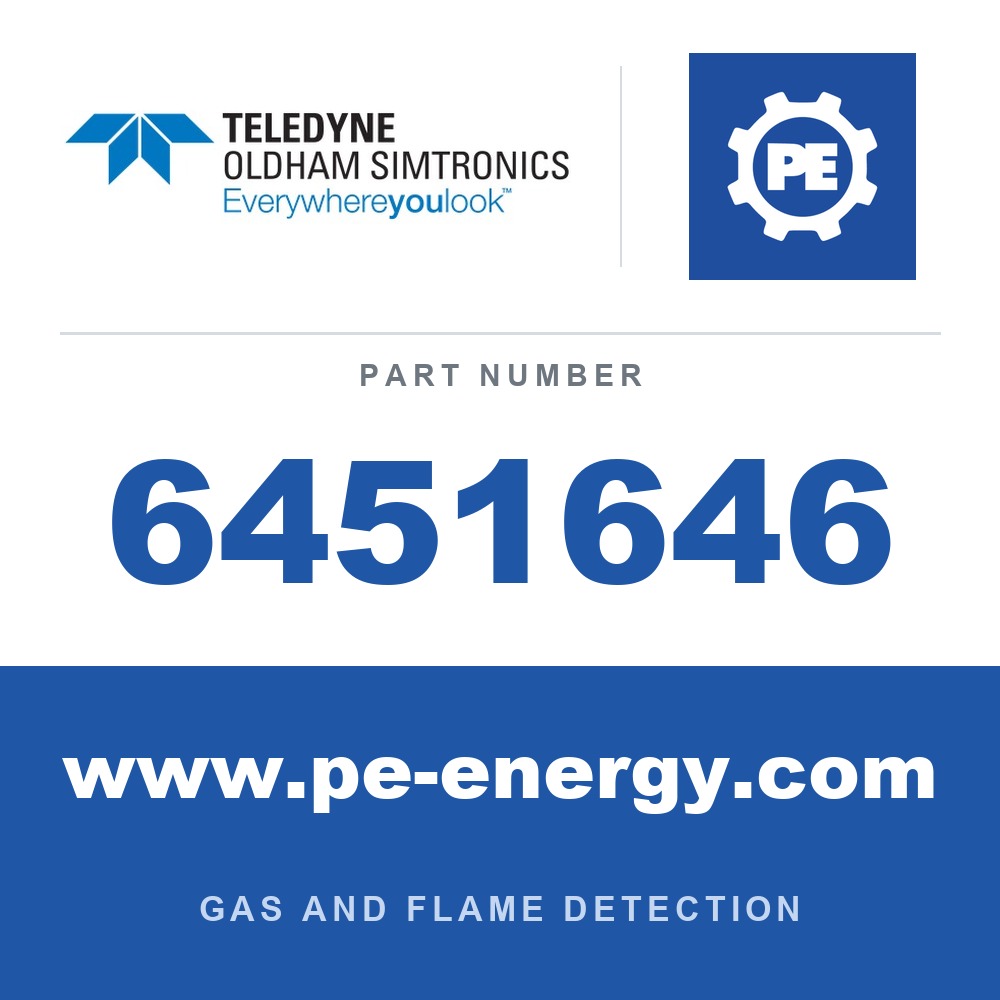 Oldham Simtronics 6451646 - Oldham Simtronics 6451646 OLCT100 IR (CO2) board Indicate gas and range