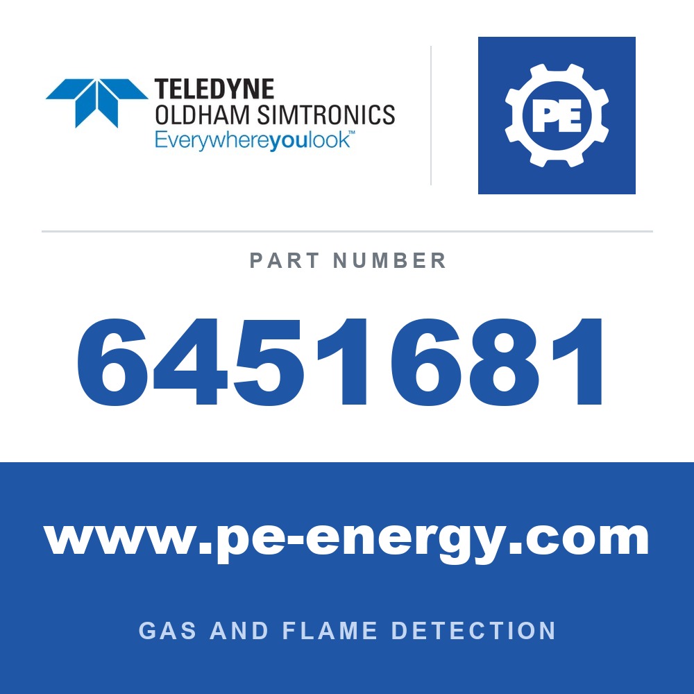 Oldham Simtronics 6451681 - Oldham Simtronics 6451681 OLCT100 O2 5 years board (5Y O2 OLCT100 using 6314C5A only) Indicate gas and range