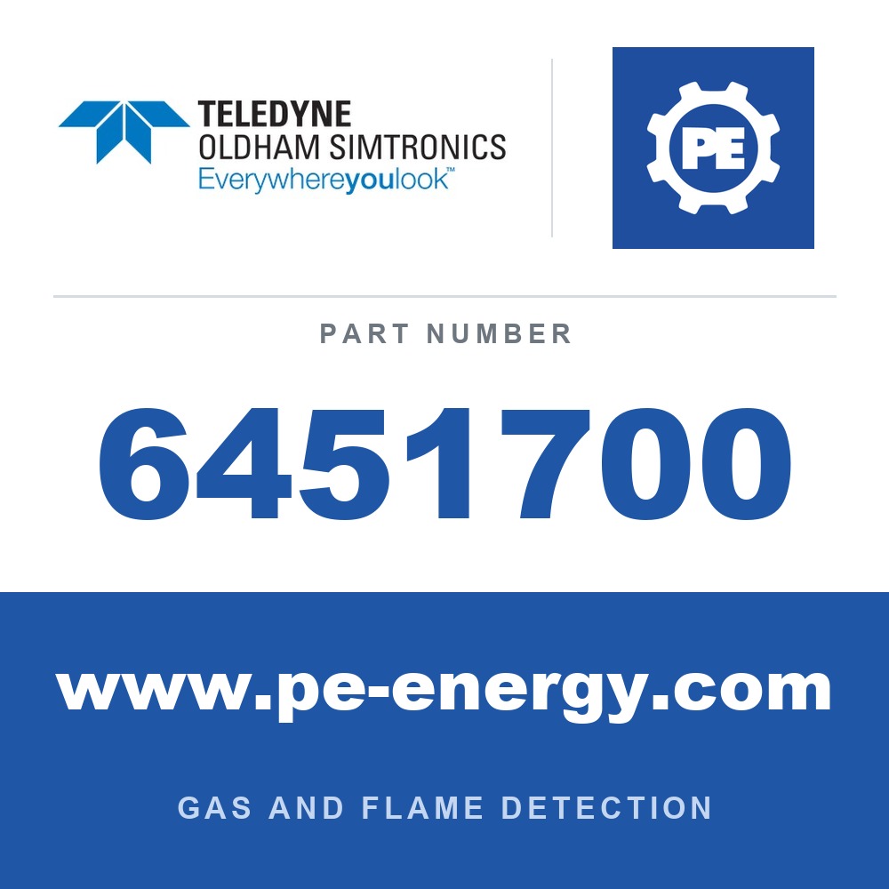 Oldham Simtronics 6451700 - Oldham Simtronics 6451700 OLCT 100 IR (R1234yf, R134a, R407f et SF6) board Indicate gas and range