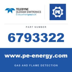 Oldham Simtronics 6793322 - Oldham Simtronics 6793322 Universal pitot tube with DN 80 flange (requires a sampling cup)