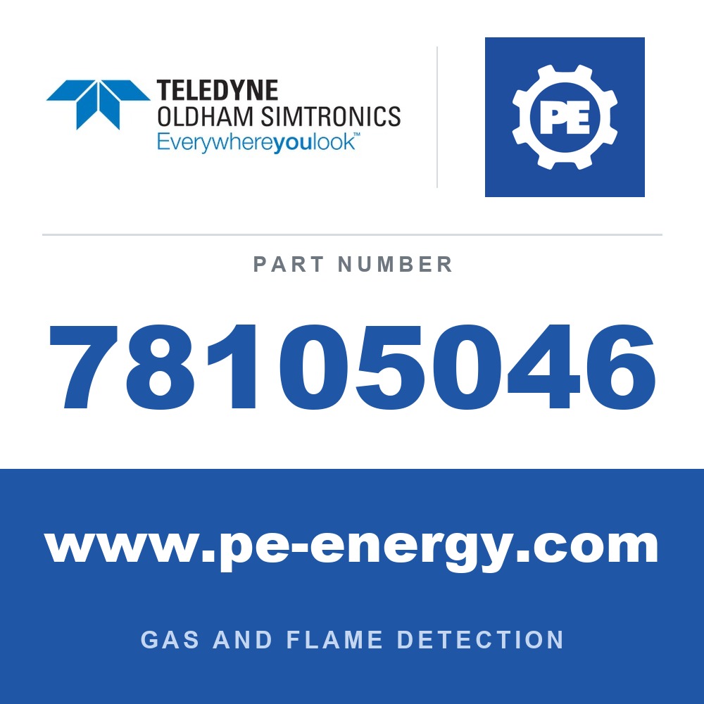 Oldham Simtronics 78105046 - Oldham Simtronics 78105046 CO2, Carbon Dioxide 0-0.5% Vol. for iTrans 2
