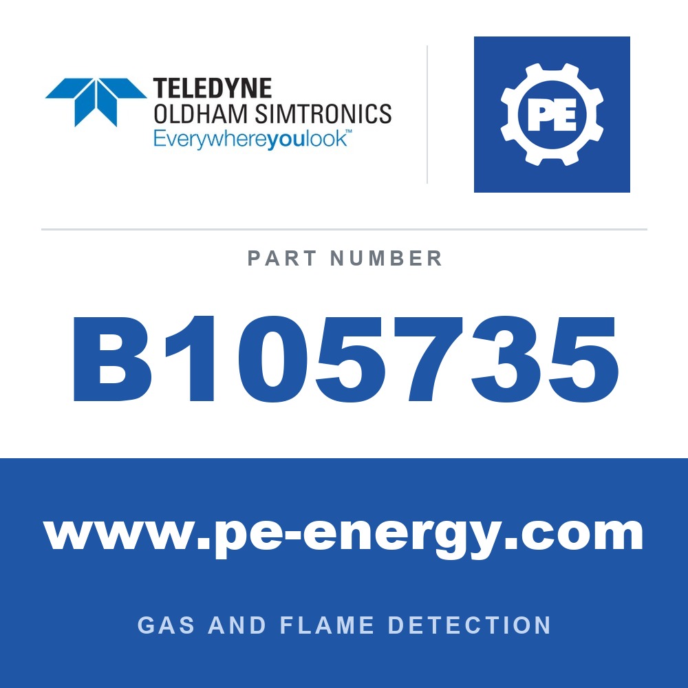 Oldham Simtronics B105735 - Oldham Simtronics B105735 Manual call point CP135, single switch, without label, without LED, with resistor (precise values)