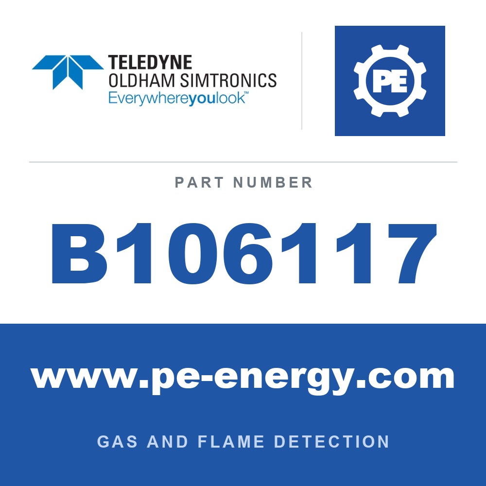 Oldham Simtronics B106117 - Oldham Simtronics B106117 Xenon Beacon XB9, BLUE, 5 joules, 230Vac, 70mA