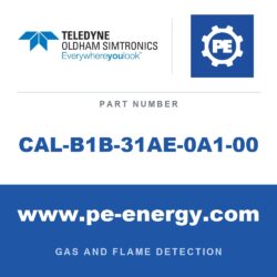 Oldham Simtronics CAL-B1B-31AE-0A1-00 - Oldham Simtronics CAL-B1B-31AE-0A1-00 H2S, Hydrogen Sulfide 20 ppm AIR 60L (60DA)