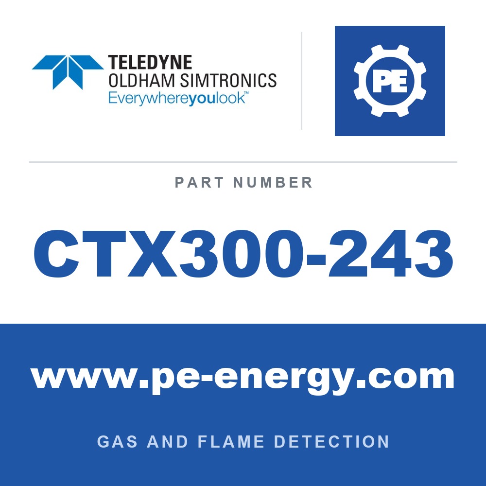 Oldham Simtronics CTX300-243 - Oldham Simtronics CTX300-243 CTX 300 without display ASH3, Arsine 0-1 ppm
