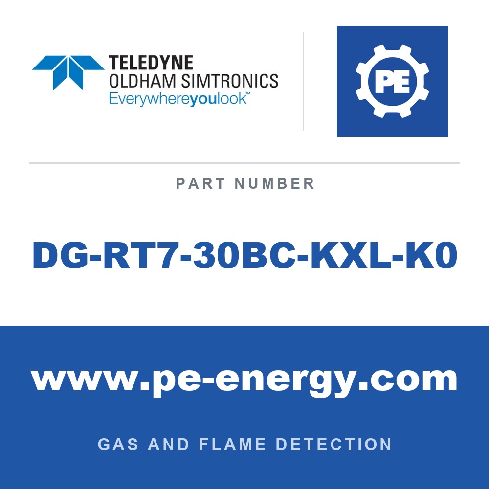 Oldham Simtronics DG-RT7-30BC-KXL-K0 - Oldham Simtronics DG-RT7-30BC-KXL-K0 DG-RT7 H2, Hydrogen 0-5% Vol., LON protocol