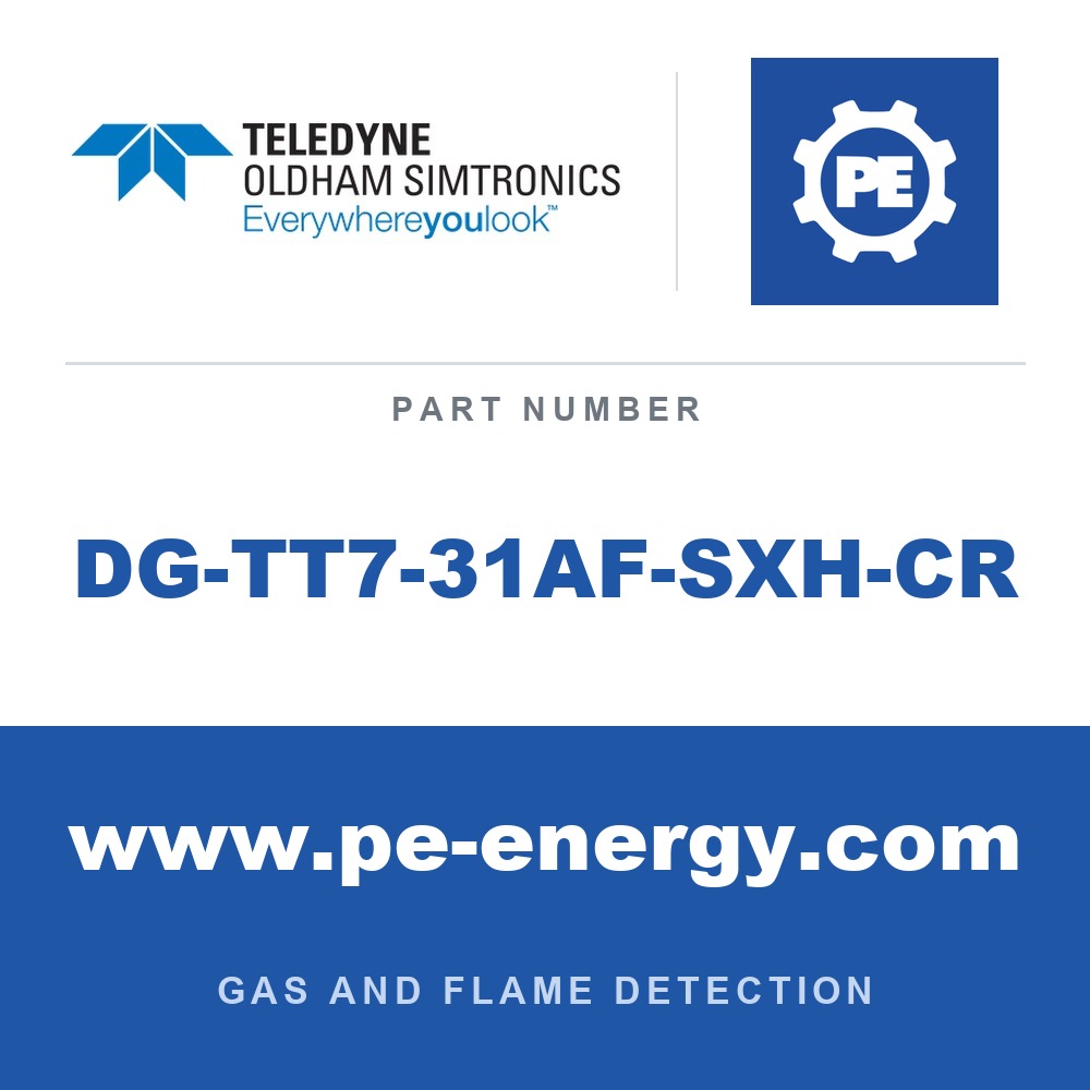 Oldham Simtronics DG-TT7-31AF-SXH-CR - Oldham Simtronics DG-TT7-31AF-SXH-CR DG-TT7 H2S, Hydrogen sulfide 0-50ppm H2S, Relay