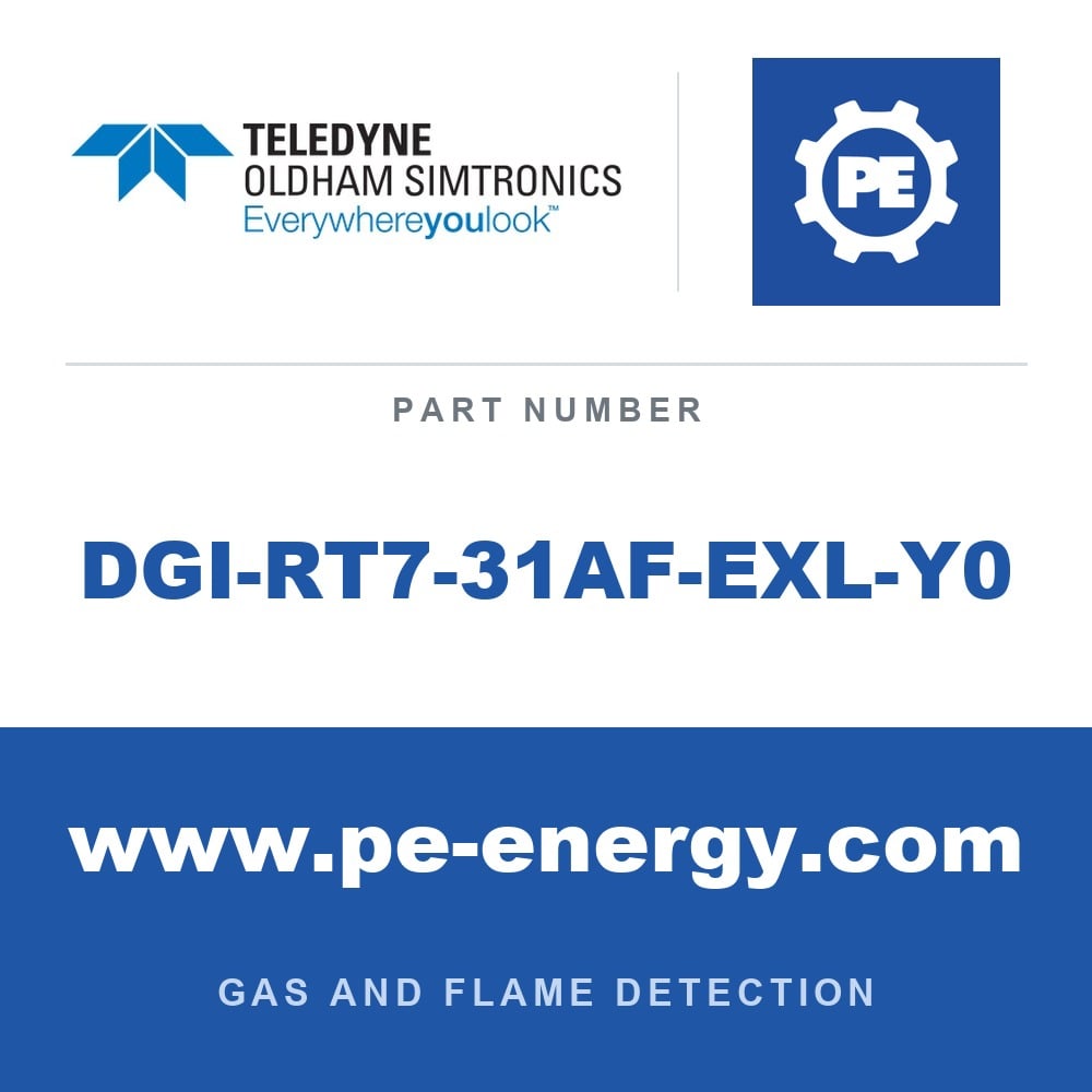 Oldham Simtronics DGI-RT7-31AF-EXL-Y0 - Oldham Simtronics DGI-RT7-31AF-EXL-Y0 DGi-RT7 H2S, Hydrogen sulfide 0-50 ppm, LON protocol