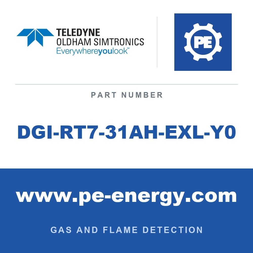 Oldham Simtronics DGI-RT7-31AH-EXL-Y0 - Oldham Simtronics DGI-RT7-31AH-EXL-Y0 DGi-RT7 H2S, Hydrogen sulfide 0-200 ppm, LON protocol