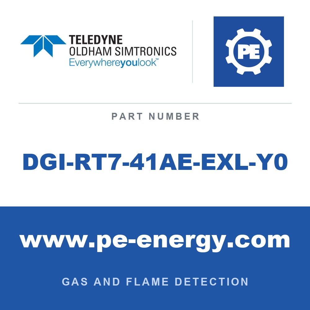 Oldham Simtronics DGI-RT7-41AE-EXL-Y0 - Oldham Simtronics DGI-RT7-41AE-EXL-Y0 DGi-RT7 NO2, Nitrogen dioxide 0-20 ppm, LON protocol