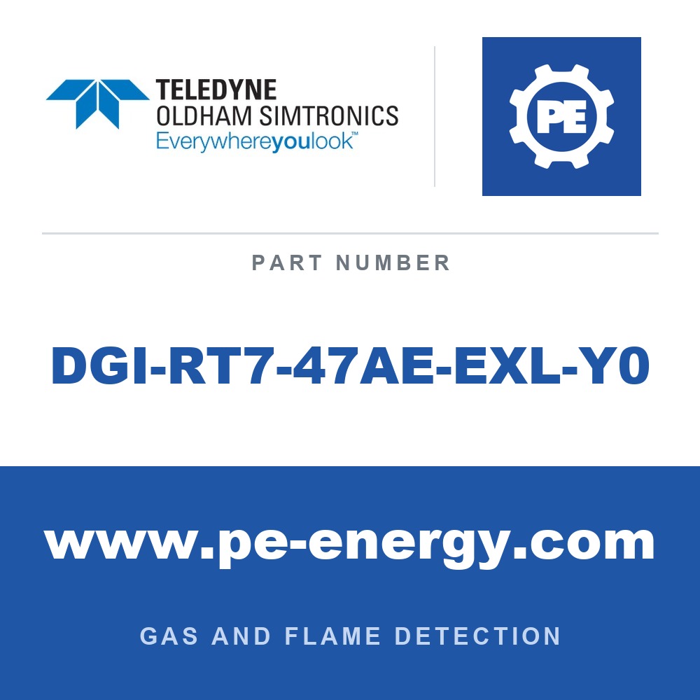Oldham Simtronics DGI-RT7-47AE-EXL-Y0 - Oldham Simtronics DGI-RT7-47AE-EXL-Y0 DGi-RT7 SO2, Sulfur dioxide 0-20 ppm, LON protocol