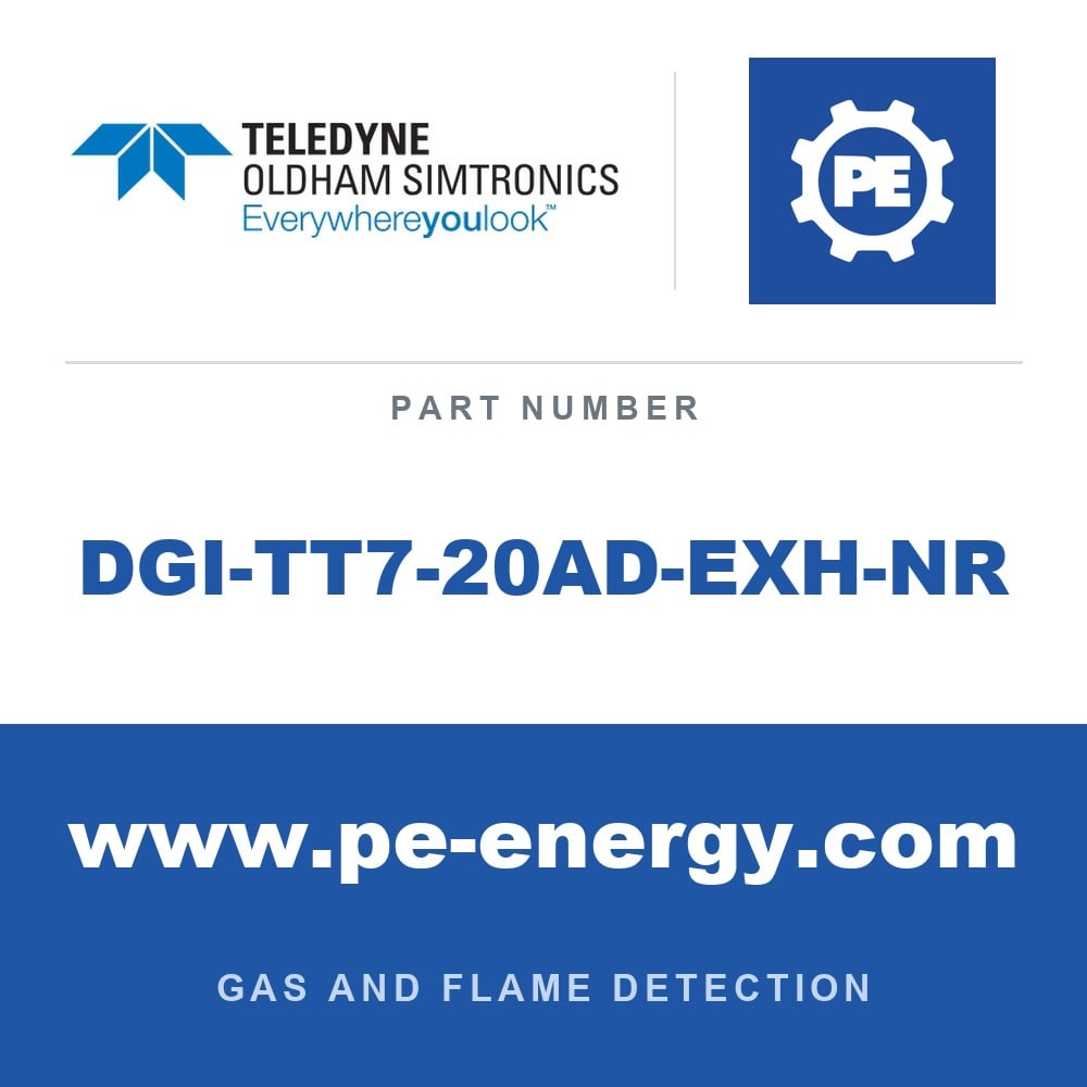 Oldham Simtronics DGI-TT7-20AD-EXH-NR - Oldham Simtronics DGI-TT7-20AD-EXH-NR DGi-TT7 Cl2, Chlorine 0-10 ppm, Relay
