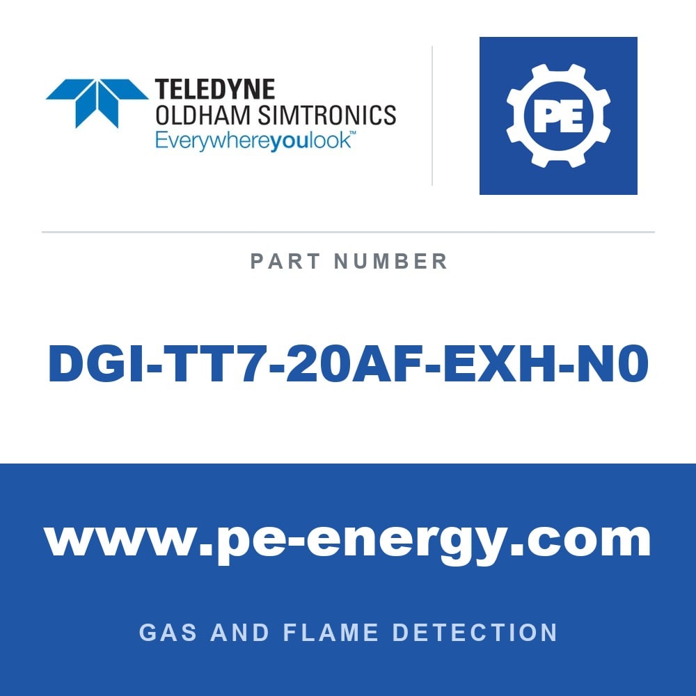 Oldham Simtronics DGI-TT7-20AF-EXH-N0 - Oldham Simtronics DGI-TT7-20AF-EXH-N0 DGi-TT7 Cl2, Chlorine 0-50 ppm, no Relay