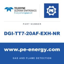 Oldham Simtronics DGI-TT7-20AF-EXH-NR - Oldham Simtronics DGI-TT7-20AF-EXH-NR DGi-TT7 Cl2, Chlorine 0-50 ppm, Relay