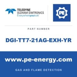 Oldham Simtronics DGI-TT7-21AG-EXH-YR - Oldham Simtronics DGI-TT7-21AG-EXH-YR DGi-TT7 CO/H2S nul, Carbon monoxide/Hydrogen sulfide nul 0-100 ppm, Relay