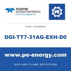 Oldham Simtronics DGI-TT7-31AG-EXH-D0 - Oldham Simtronics DGI-TT7-31AG-EXH-D0 DGi-TT7 H2S, Hydrogen sulfide 0-100 ppm HT, no Relay