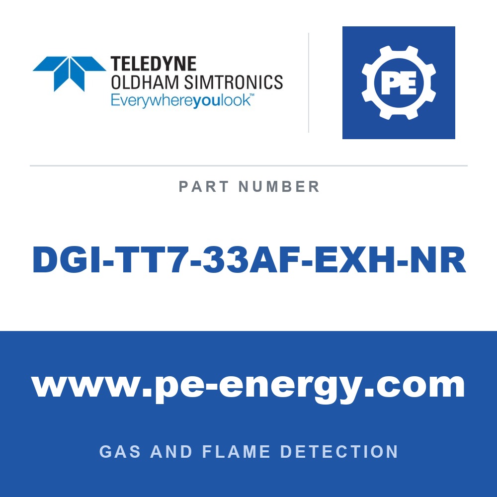 Oldham Simtronics DGI-TT7-33AF-EXH-NR - Oldham Simtronics DGI-TT7-33AF-EXH-NR DGi-TT7 HCN, Hydrogen cyanide 0-50 ppm, Relay